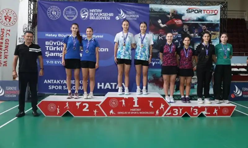Hatay’da Badminton Heyecanı Sona Erdi