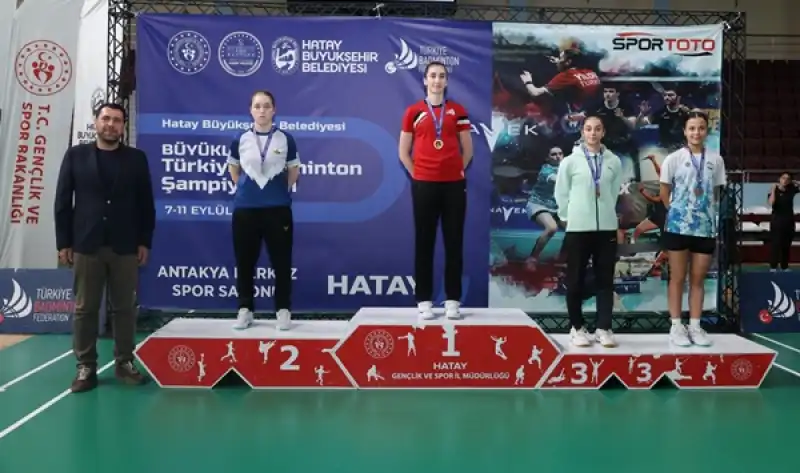 Hatay’da Badminton Heyecanı Sona Erdi