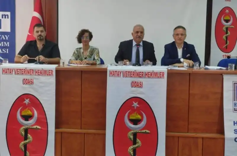 Hatay Veteriner Hekimler Odası 18. Olağan Genel Kurulu Yapıldı