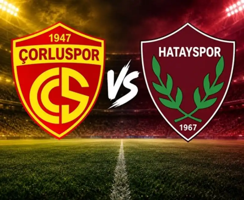 Çorluspor-Hatayspor Maçı Seyircisiz Oynanacak 