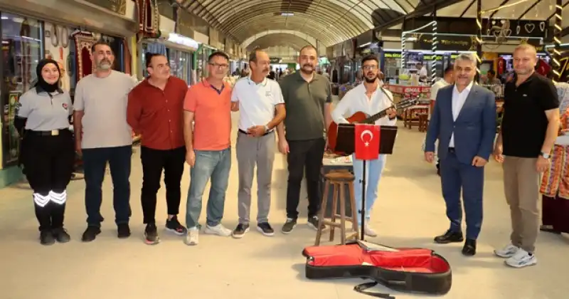 MHP Hatay İl Başkanı Taşçı, Tarihi Uzun Çarşı Yönetimiyle Buluştu