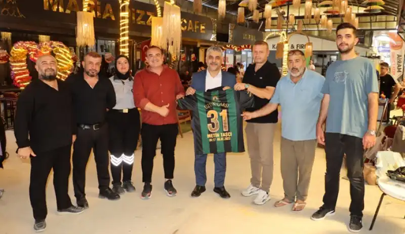 MHP Hatay İl Başkanı Taşçı, Tarihi Uzun Çarşı Yönetimiyle Buluştu