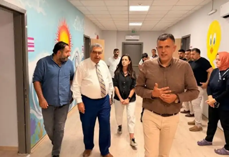 Hatay Eğitim Ve Araştırma Hastanesi Anaokulunda Açılış Öncesi İnceleme