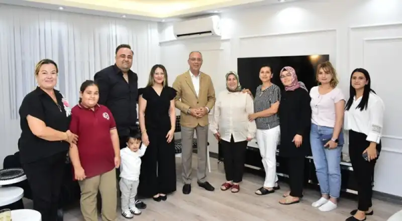 Başkan Yapar, Evlerine Kavuşan Aileleri Ziyaret Etti