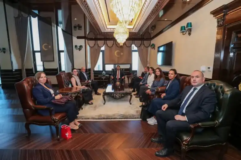 İsviçre Heyetinden Vali Masatlı’ya Ziyaret