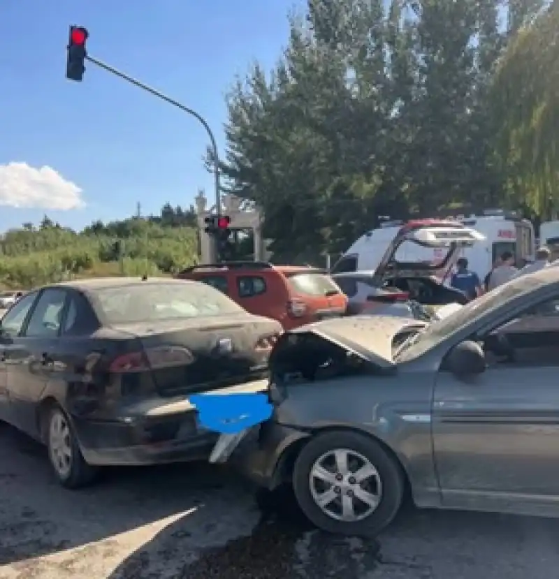 Antakya Çevreyolunda Zincirleme Kaza!