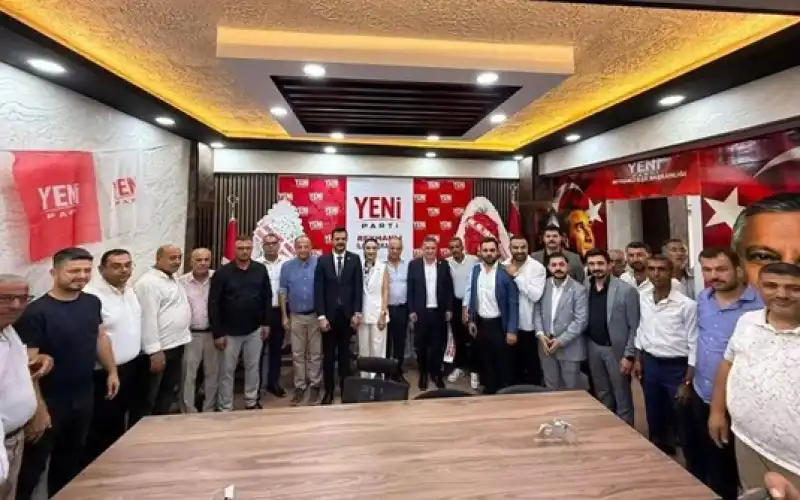 Yeni Parti Reyhanlı Ilçe Başkanlığı Binası Yoğun Katılımla Açıldı