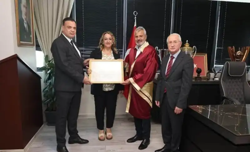 Yılmaz’dan Başkan Öntürk’e Ahilik Kaftanı