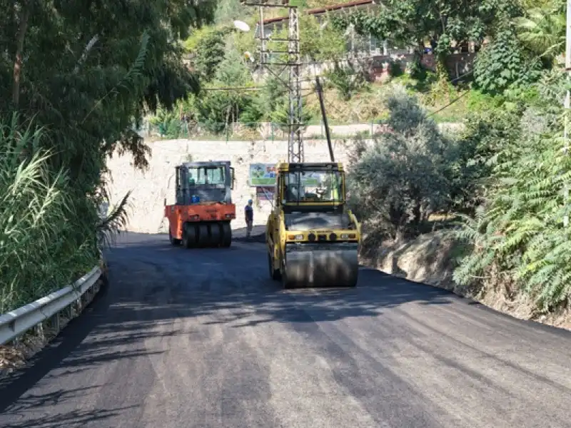 HBB’den Defne’de 8 Mahalleyi Kapsayan Yol çalışması