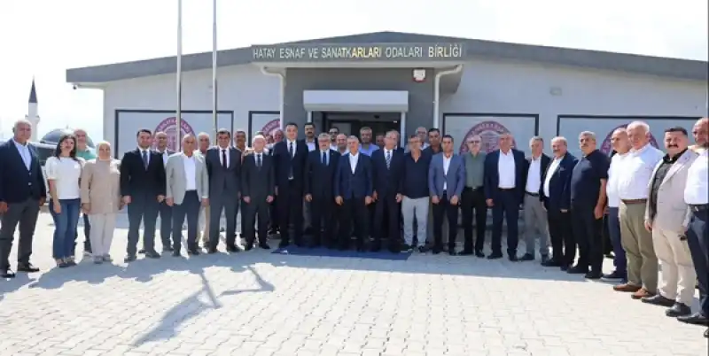 AK Parti Heyeti, Hatay Esnafının Taleplerini Dinledi
