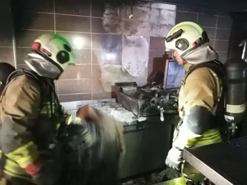 Dönerci Dükkânı Alev Alev Yandı!