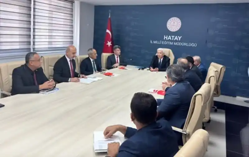 Bakanlık, Hatay’da Eğitim Sürecini Mercek Altına Aldı