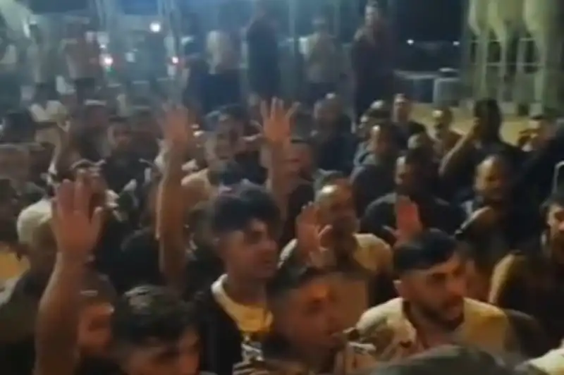 Cilvegözü Sınır Kapısında Tır Şoförlerinden Eylem
