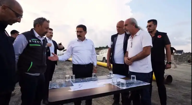Vali Masatlı Yol Yapım çalışmalarını Inceledi