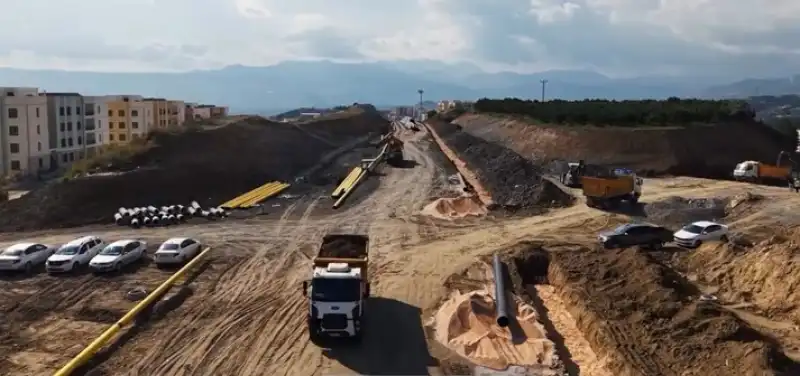 Vali Masatlı Yol Yapım çalışmalarını Inceledi