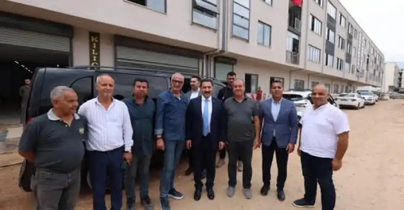 Vali Masatlı Ayakkabıcılar Sanayi Sitesini Ziyaret Etti