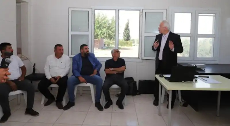 HATSU Muhtarlara Reyhanlı Atık Su Arıtma Tesisi Projesini Tanıttı