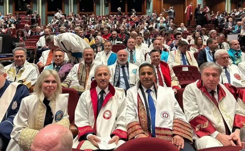 Rektör Eren, Cumhurbaşkanlığı Külliyesi’ndeki Akademik Yıl Açılış Törenine Katıldı