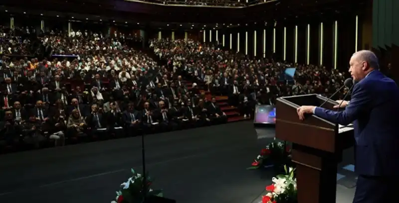 Rektör Eren, Cumhurbaşkanlığı Külliyesi’ndeki Akademik Yıl Açılış Törenine Katıldı