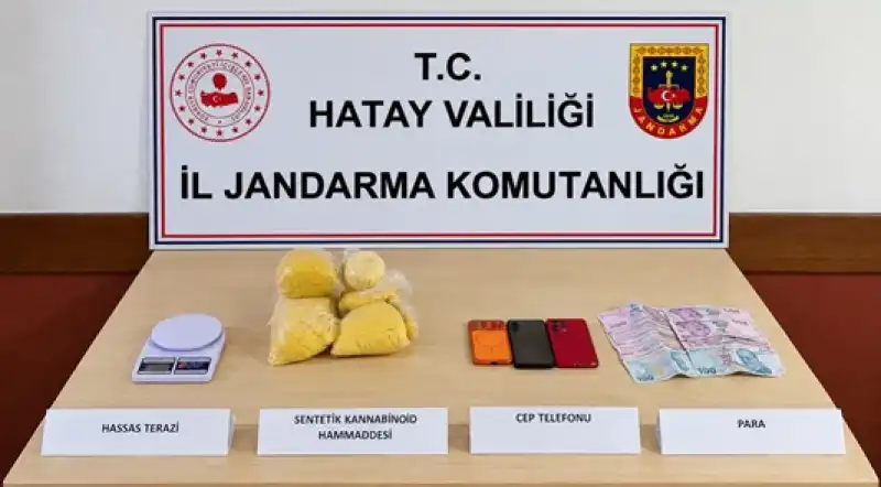 Jandarma'dan İskenderun’da Başarılı Uyuşturucu Operasyonu 