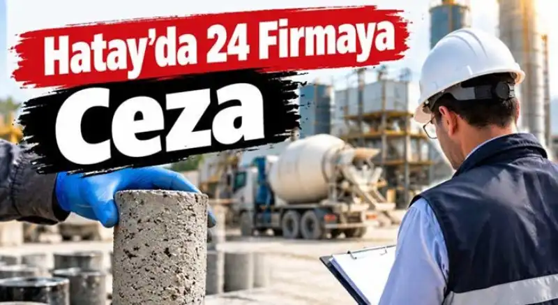 Hatay’da 24 Firmaya Ceza!
