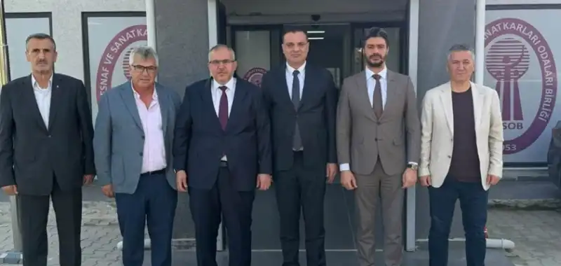 Çalışkan’dan HESOB Başkanı Yılmaz’a Ziyaret