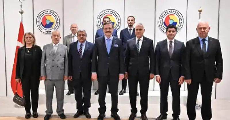 HTB’den TOBB Başkanı Hisarcıklıoğlu’na Ziyaret