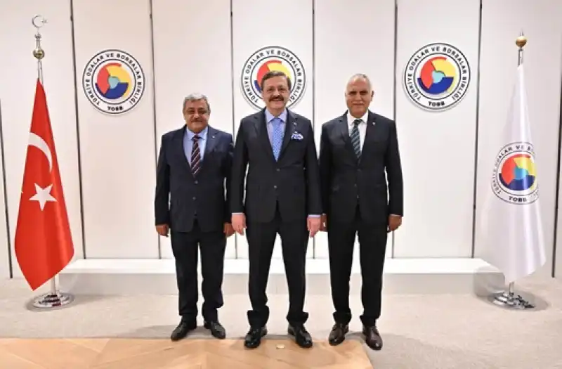 HTB’den TOBB Başkanı Hisarcıklıoğlu’na Ziyaret