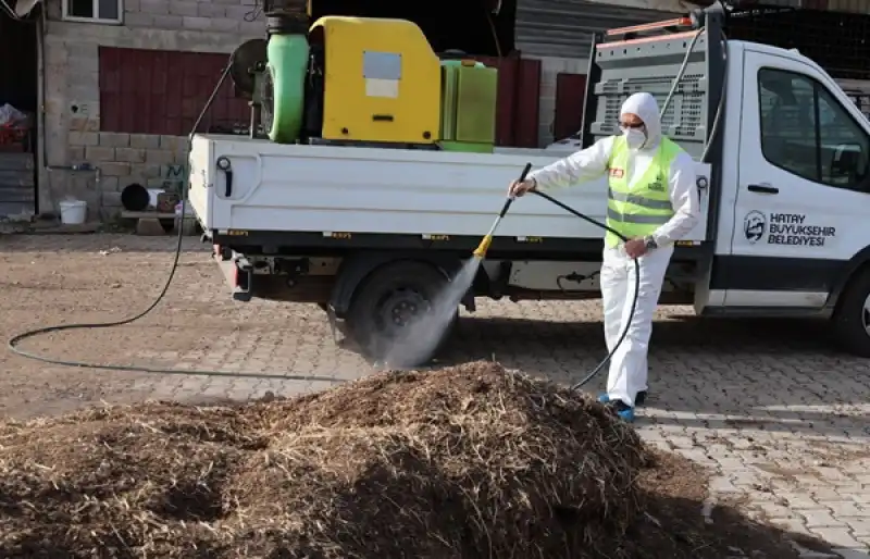 HBB’den şap Hastalığına Karşı Karasinek Mücadelesi