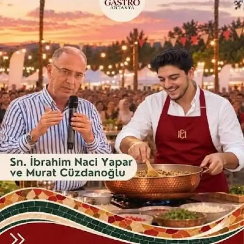 Gastro Antakya Festivali Başlıyor