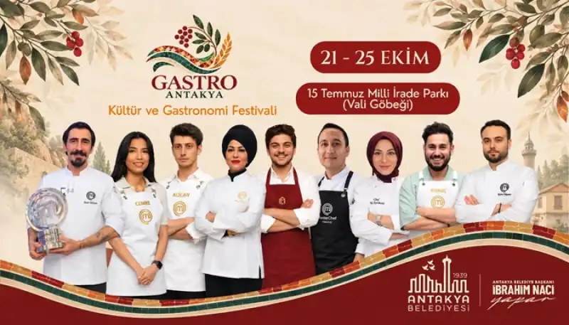 Gastro Antakya Festivali Başlıyor