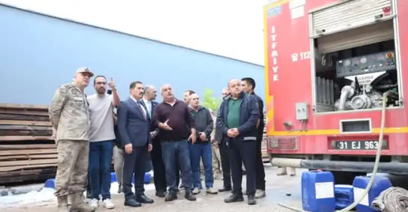 Mobsan’da çıkan Yangın Korkuttu!