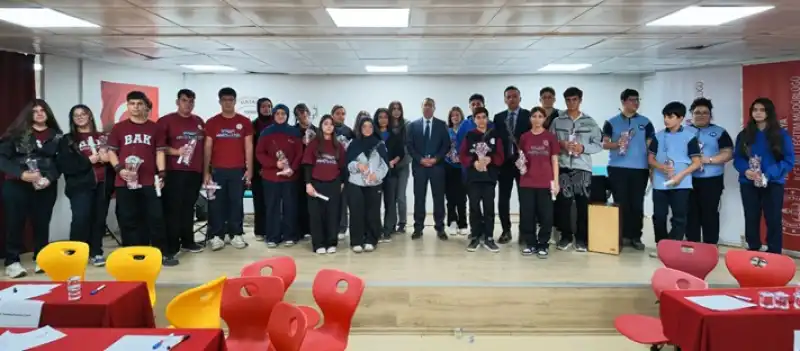 Antakya’da Çevre Bilinci Yarışmasında Birincilik Hatay Fen Lisesi’nin
