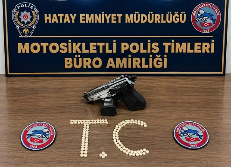 Antakya’da Uyuşturucu Ve Kurusıkı Tabanca Ele Geçirildi