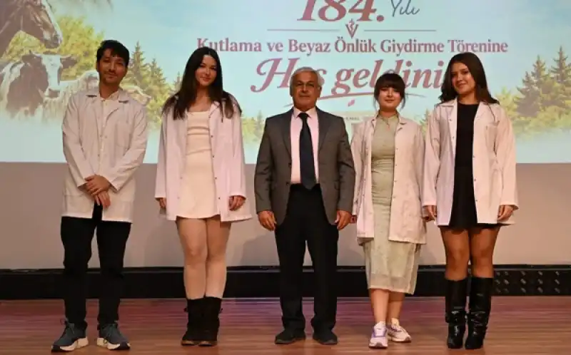 Veterinerlik Öğrencileri Beyaz Önlük Giydi!