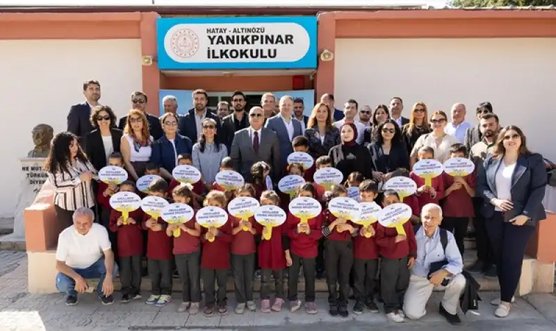 Alarko Carrier, “Okulların Havası Değişiyor” Projesini Hatay’a Taşıdı