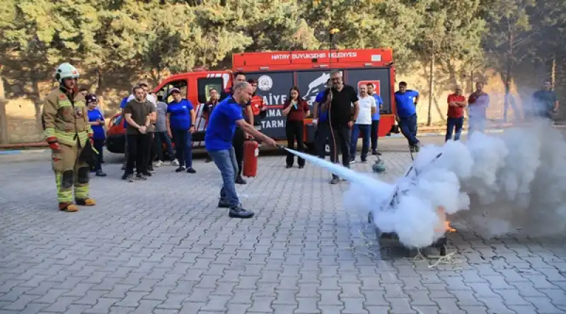 HBB, Eğitim Ve Tatbikatlarla Yangın Bilinci Oluşturuyor