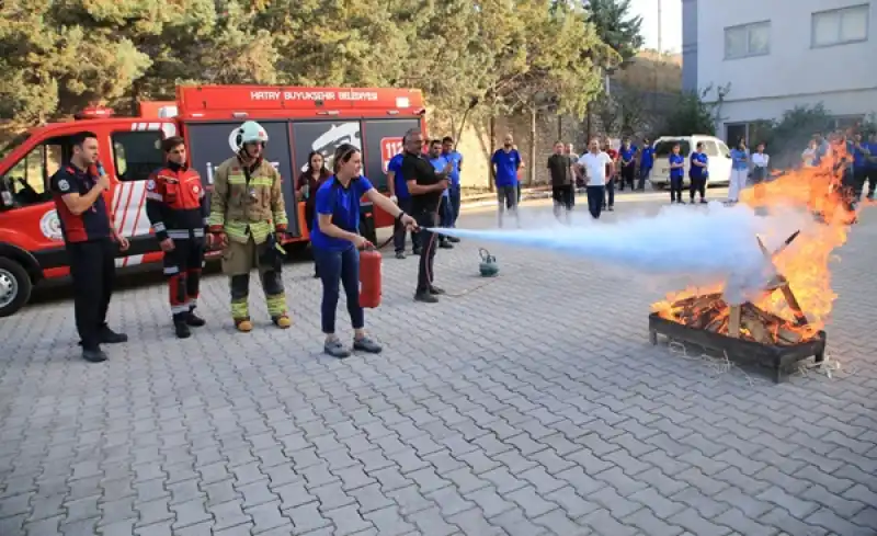 HBB, Eğitim Ve Tatbikatlarla Yangın Bilinci Oluşturuyor