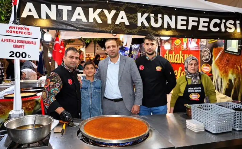 Antakya Künefecisi, Gastro Antakya Festivali’ne Damga Vurdu