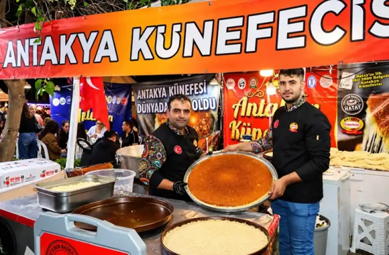 Antakya Künefecisi, Gastro Antakya Festivali’ne Damga Vurdu