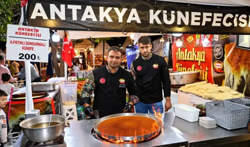 Antakya Künefecisi, Gastro Antakya Festivali’ne Damga Vurdu