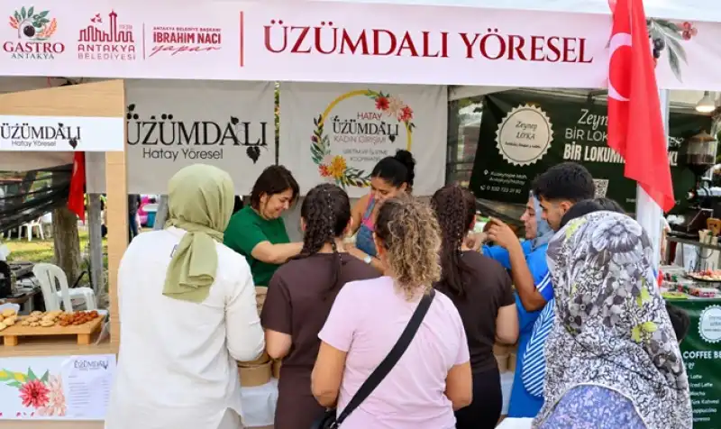 Üzümdalı Kadın Kooperatifi Lezzetleriyle Festivale Damga Vurdu