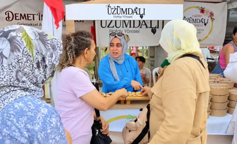 Üzümdalı Kadın Kooperatifi Lezzetleriyle Festivale Damga Vurdu