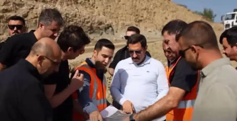 Vali Masatlı Yol Ve Kavşak Projelerini Inceledi