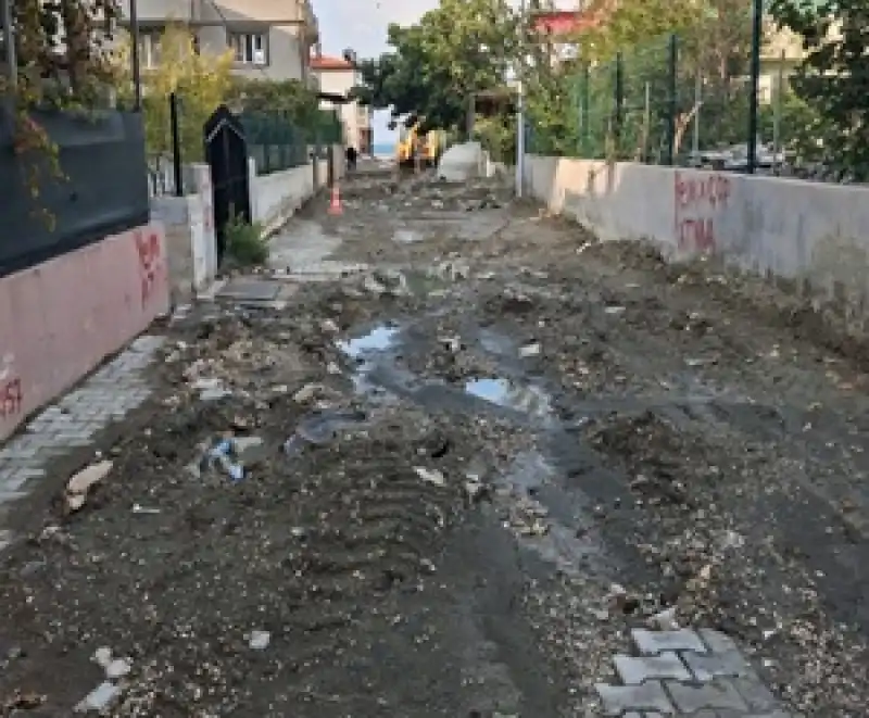 Çevlik’te 4 Aydır Bitmeyen çalışma Tepki çekiyor!