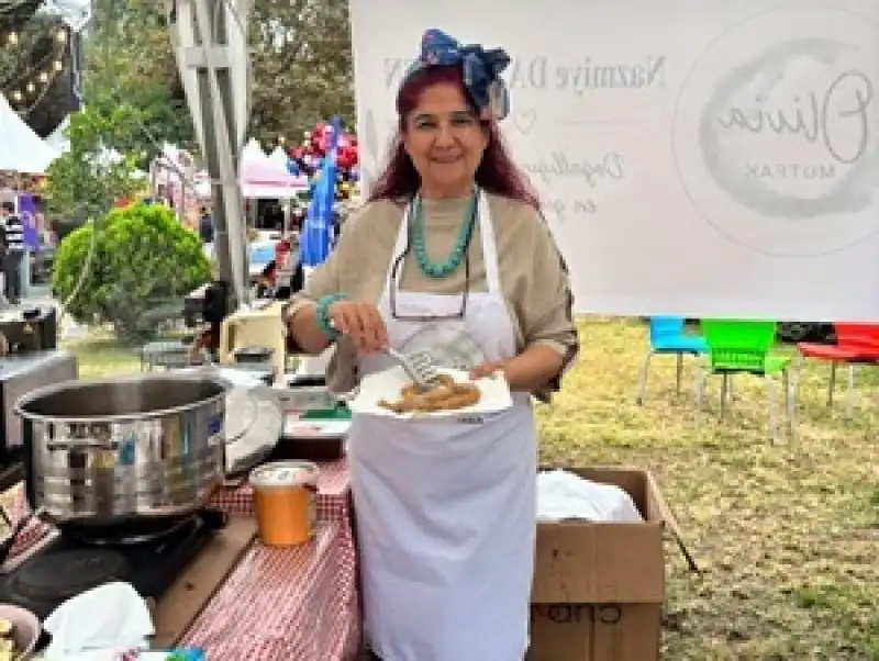 Nazmiye Damdelen’den Nostalji Festivali’nde Doğal Lezzetler
