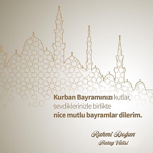 Vali Doğanın Kurban Bayramı Mesajı
