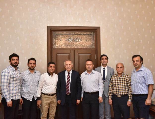 Esnaf sorunlarını Vali Ataya iletti