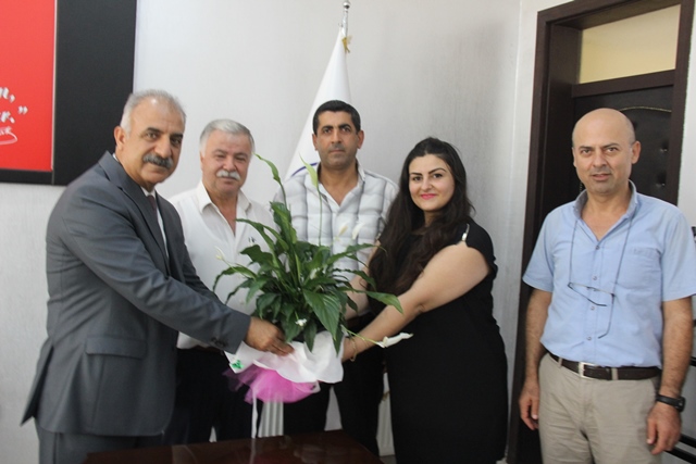 Mahalle halkından Başkan Nehire sürpriz ziyaret