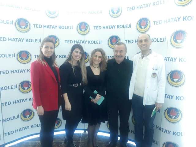 TED Hatay Koleji Şair Şükrü Erbaşı ağırladı
